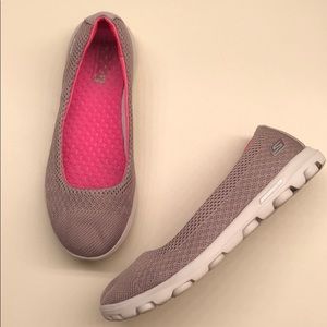 Skechers On the Go slip ons. Comfy!